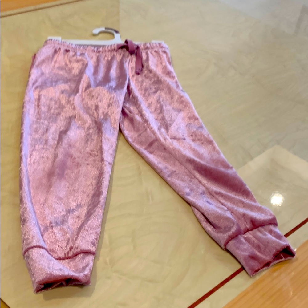 T2love Shimmering Pink Joggers